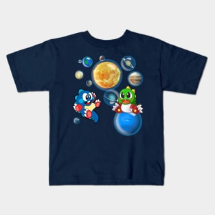 Bubble Bobble Universe Kids T-Shirt